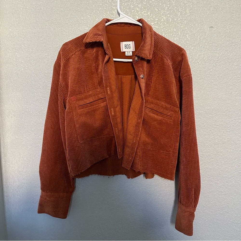 Urban Outfitters BDG Cropped Corduroy Jacket